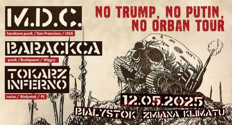 M.C.D. + BARACKCA + TBA – HARDCORE PUNK GIG