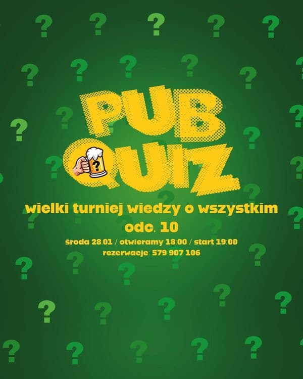 PUBQUIZ (odc. 10) Wielki Turniej Wiedzy o Wszystkim!