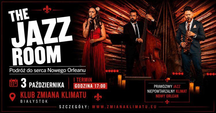 The Jazz Room: Podróż do serca Nowego Orleanu / I TERMIN / godz. 17:00 - wydarzenie w Białymstoku