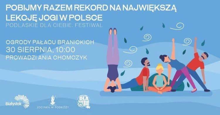Podbijmy rekord na największą lekcję jogi w Polsce! - wydarzenie w Białymstoku