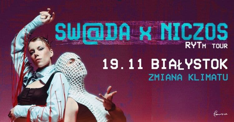 Sw@da x Niczos / „RYTM TUR” - wydarzenie w Białymstoku