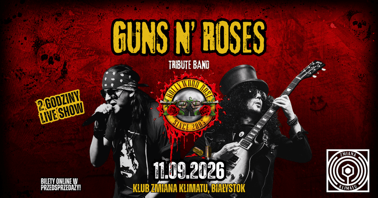 GUNS N’ ROSES TRIBUTE NIGHT – Hollywood Rose (HU) - wydarzenie w Białymstoku