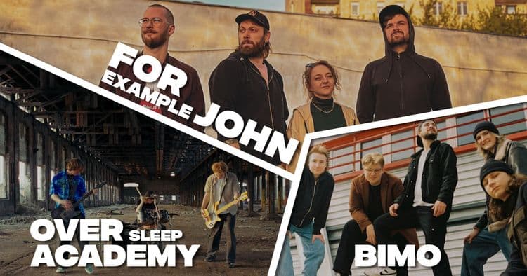 For Example John, Oversleep Academy, Bimo - wydarzenie w Białymstoku