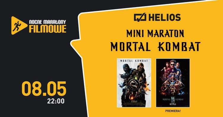 NOCNE MARATONY FILMOWE /  „MINI MARATON MORTAL KOMBAT” - wydarzenie w Białymstoku