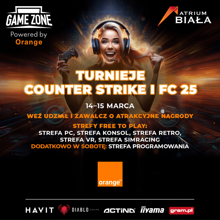 GAME ZONE Powered by Orange 14/03/2025