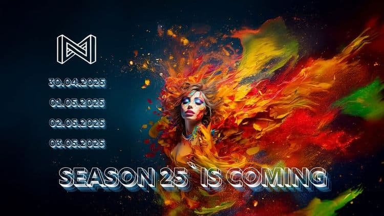 SEZON 2025 NA MŁYNOWEJ STARTUJEMY 30.04-03.05.2025