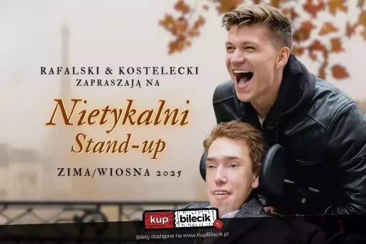 Stand-up trasa Nietykalni: Kuba Rafalski i Roman Kostelecki