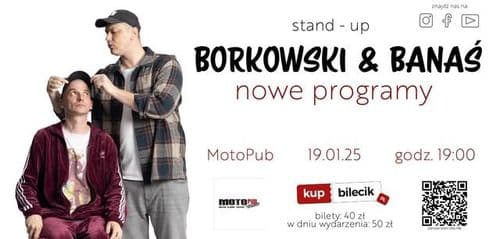 Stand-up: Jasiek Borkowski & Rafał Banaś