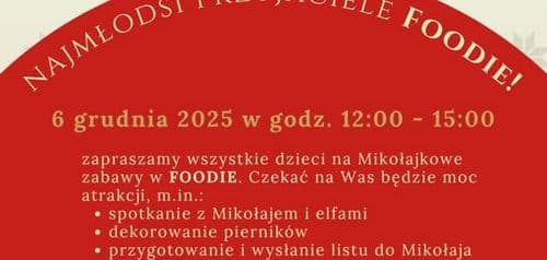Mikołajki FOODIE KIDS 🎅