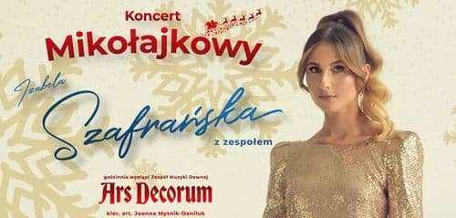 Koncert Mikołajkowy ❄️ IZABELA SZAFRAŃSKA z zespołem
