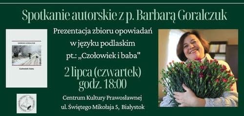 Spotkanie autorskie z p. Barbarą Goralczuk - wydarzenie w Białymstoku