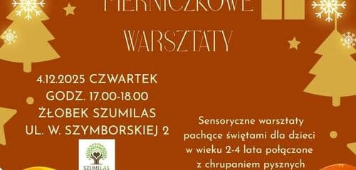 Warsztaty pierniczkowe - zajęcia sensoryczne dla dzieci 2-4 lata