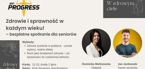 Wykład: Zdrowie i sprawność w każdym wieku - cykl spotkań Aktywny Senior w Białymstoku - wydarzenie w Białymstoku