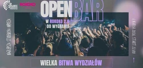 Wielka Integracja Wydziałów w Rokoko 2.0! Wygrajcie OPEN BAR dla swojej ekipy! 🍻
