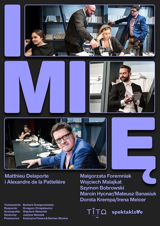 Imię - spektakl komediowy, 16/11 godz. 16:00