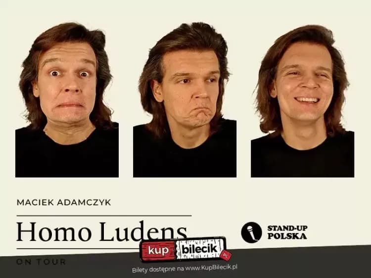 Stand-up: Maciek Adamczyk - Homo Ludens On Tour