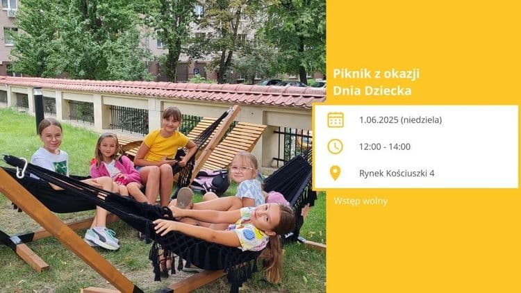 Piknik z okazji Dnia Dziecka / Galeria im. Sleńdzińskich
