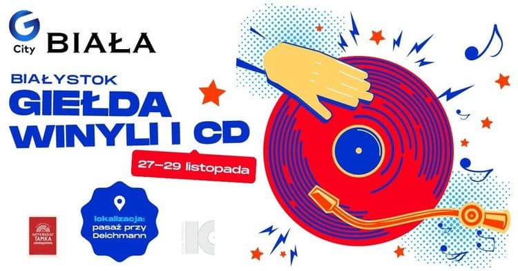 Giełda Winyli i CD w CH Biała
