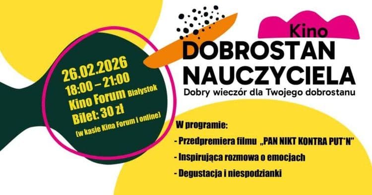 Dobrostan nauczyciela. Kino: Pan Nikt kontra Putin