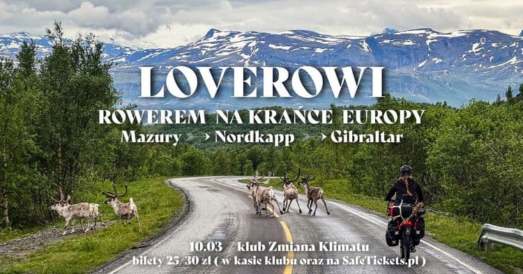 LOVEROWI – wyprawa Mazury/Nordkapp/Gibraltar – 14.000km rowerem na wskroś Europy!