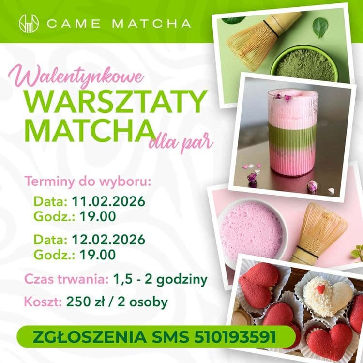 Walentynki w rytmie matcha