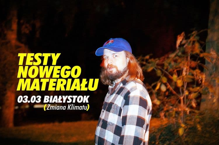 Bartek Walos – testy nowego materiału - wydarzenie w Białymstoku