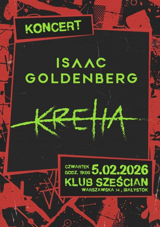 Isaac Goldenberg / KREHA - wydarzenie w Białymstoku