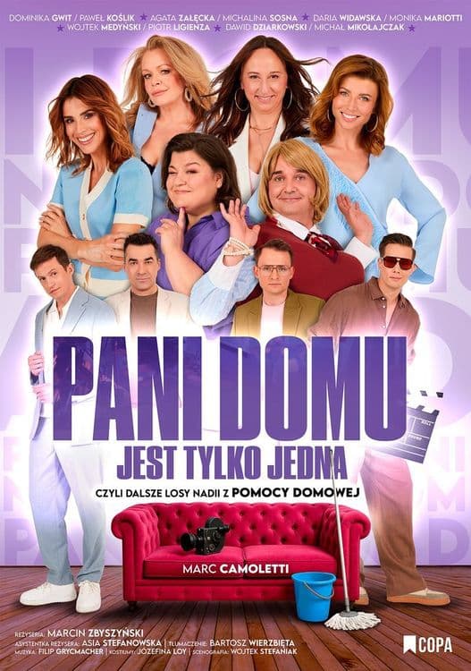 Pani domu jest tylko jedna - spektakl komediowy 2025, 21/11 godz. 17:00