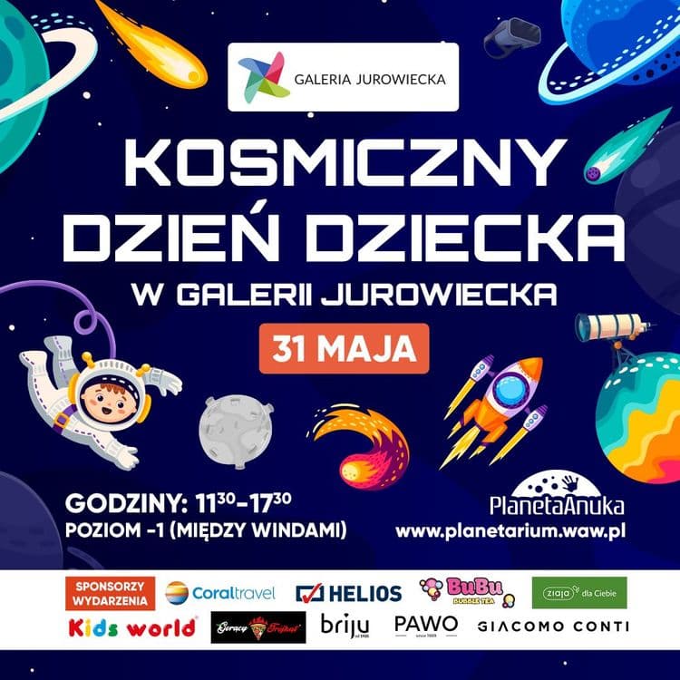 Kosmiczny Dzień Dziecka w Galerii Jurowiecka