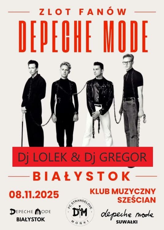 Zlot fanów Depeche Mode - Dj Lole & Dj Gregor