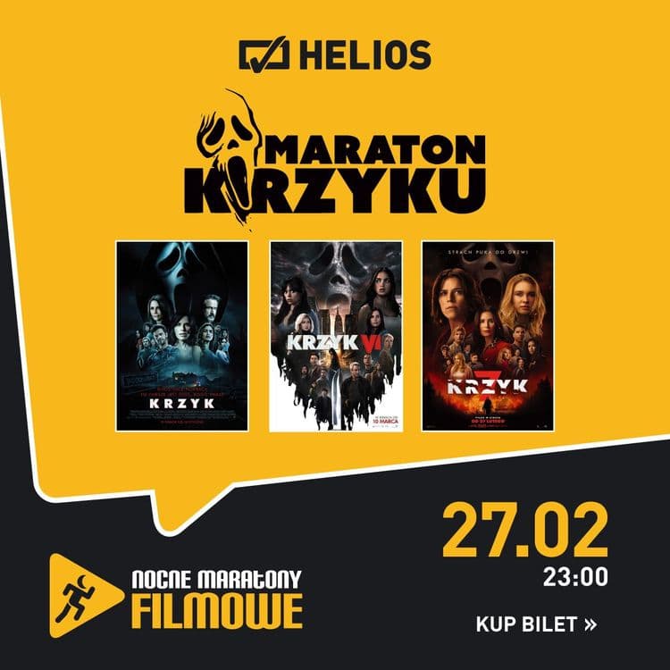 NOCNE MARATONY FILMOWE - MARATON KRZYKU