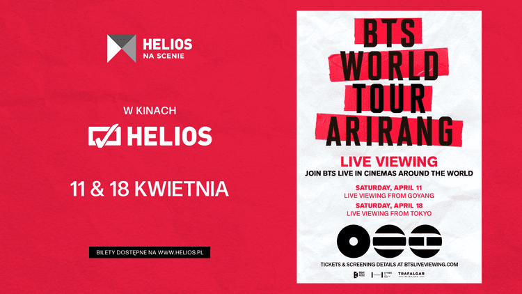 HELIOS NA SCENIE / „BTS WORLD TOUR ‘ARIRANG’ IN GOYANG: LIVE VIEWING”