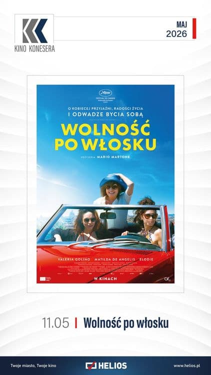 KINO KONESERA / „WOLNOŚĆ PO WŁOSKU” - wydarzenie w Białymstoku