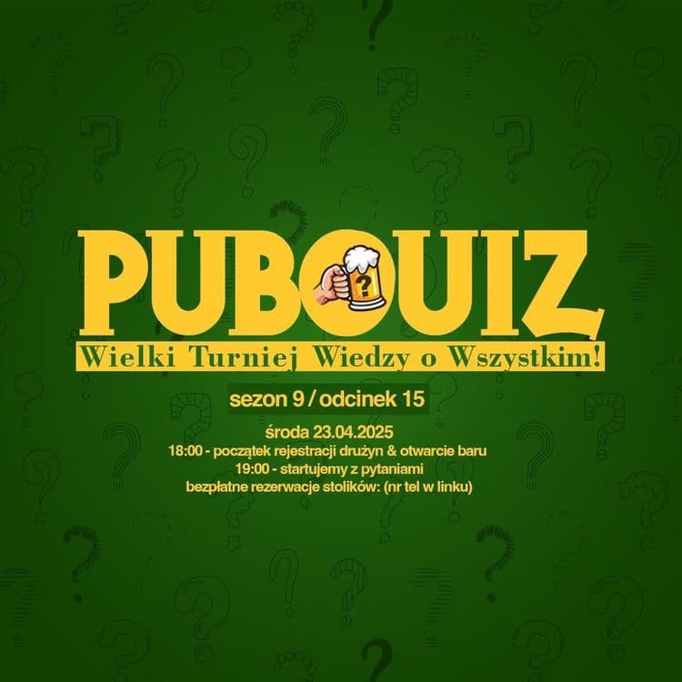 PUBQUIZ czyli Wielki Turniej Wiedzy o Wszystkim s09e15