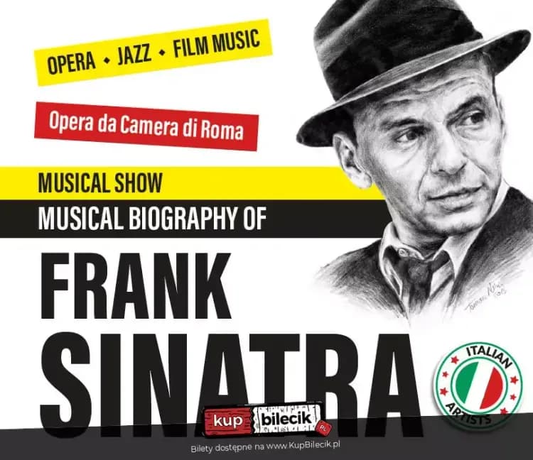 Muzyczny Życiorys Franka Sinatry Wyjątkowy koncert w stylu włoskim