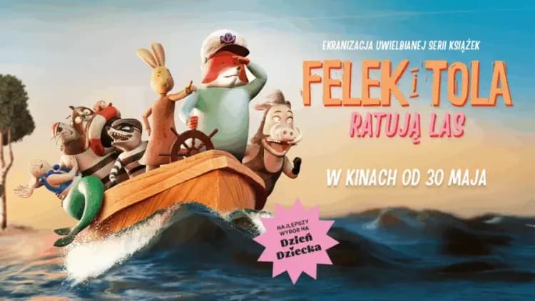 FILMOWY DZIEŃ DZIECKA: FELEK I TOLA RATUJĄ LAS