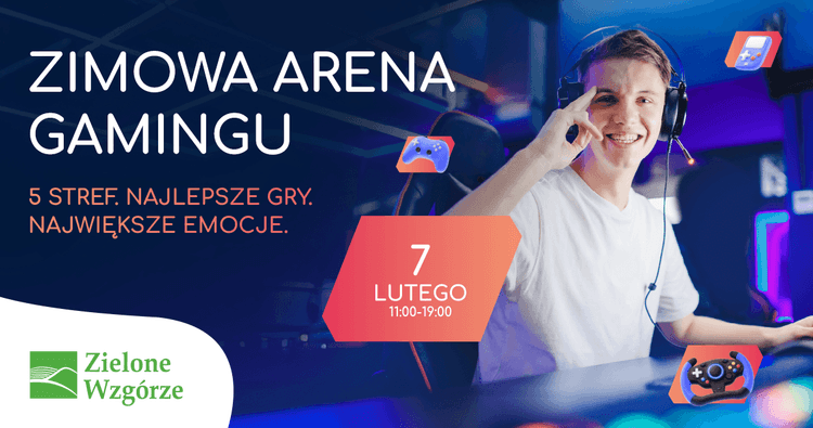 Zimowa Arena Gamingowa w Galerii Zielone Wzgórze