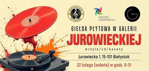Giełda płytowa w Galerii Jurowieckiej