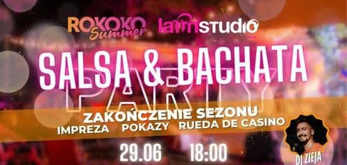 Zakończenie Sezonu w Latin Studio/ Rokoko Summer WSTĘP FREE