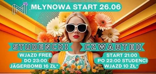 STUDENCKI CZWARTEK NA MŁYNOWEJ