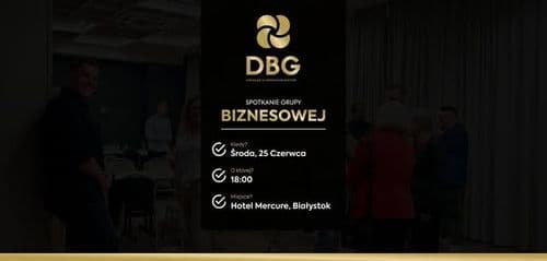 Spotkanie Przedsiębiorców Grupy DBG