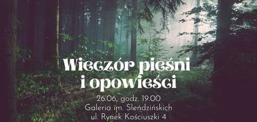 Wieczór pieśni i opowieści- koncert podsumowujący rok pracy „Pracowni Pieśni” pod kierownictwem Julity Charytoniuk