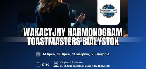 Spotkanie Toastmasters Białystok - wydarzenie w Białymstoku
