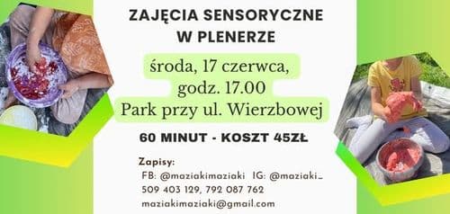 Zajęcia sensoryczne w plenerze dla dzieci w wieku 1-4 lata - wydarzenie w Białymstoku